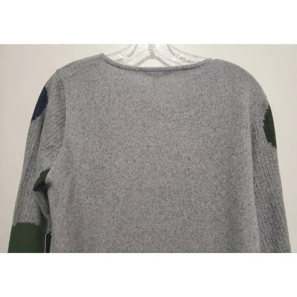 Trisha Tyler Crew Neck Multi Dots Brushed Sweater - Picture 6 of 11